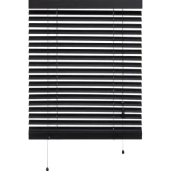 Kwantum Bamboe Jaloezie Jax Zwart 180x175 Cm
