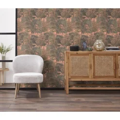 Kwantum Behang Ismene Groen