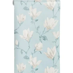 Kwantum Behang Lea Blauw