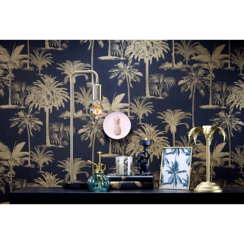 Kwantum Behang Manouk Zwart