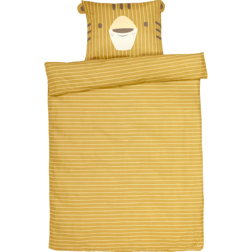 Kwantum Dekbedovertrek Tijger Oker