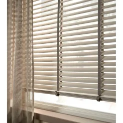 Kwantum Fenstr Bamboe Jaloezie Wessel Off White 50mm