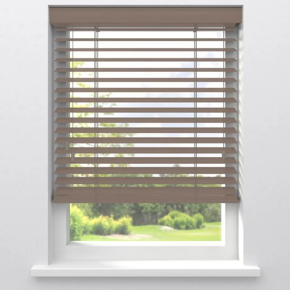 Kwantum Fenstr Houten Jaloezie Jens 50mm