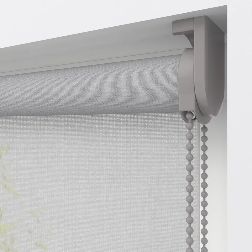 Kwantum Fenstr Rolgordijn Emma Grijs Transparant