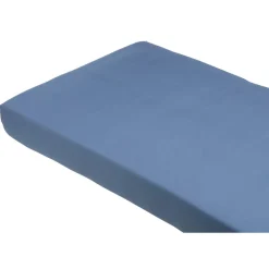 Kwantum Hoeslaken Katoen Blauw - 90x200cm