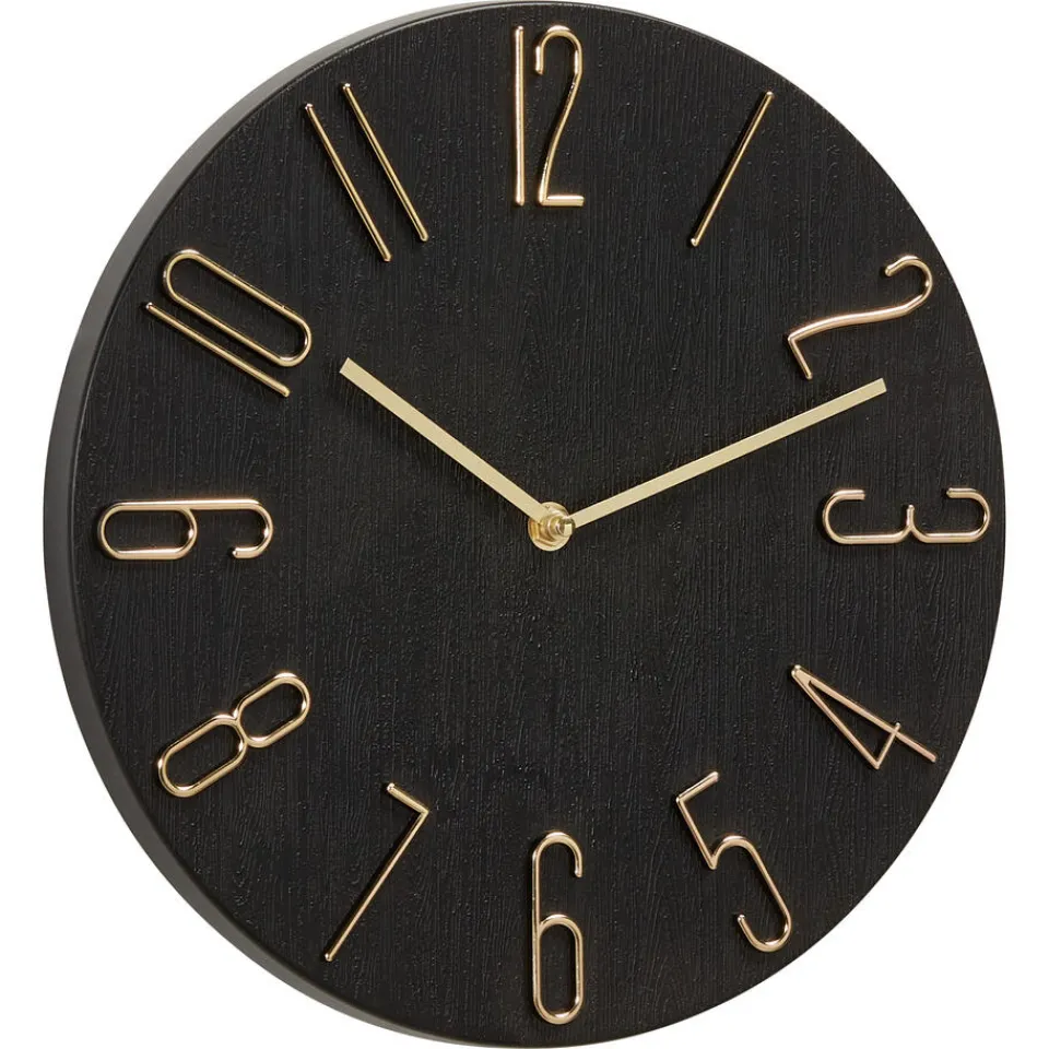 Kwantum Klok Genua Zwart