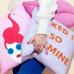 Kwantum Kussen Mine Paars 45x45 Cm