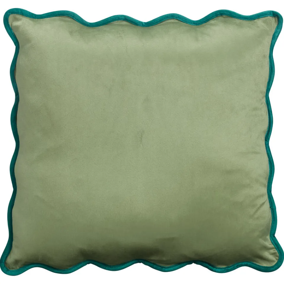 Kwantum Kussen Scallop Groen - 45x45 Cm