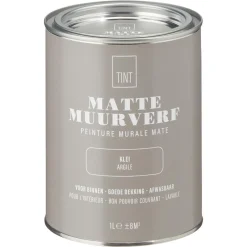 Kwantum Muurverf Mat Klei 1 L