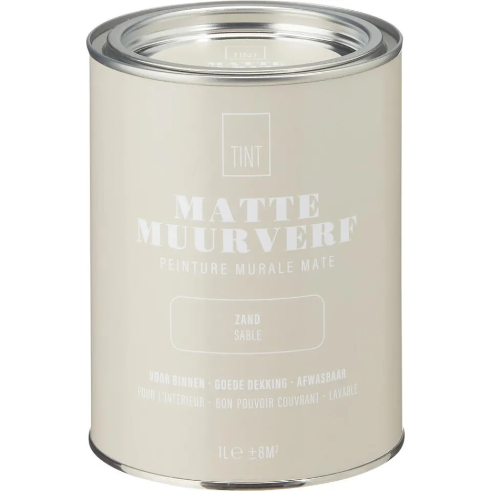 Kwantum Muurverf Mat Zand 1 L