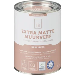 Kwantum Muurverf Professional Dark Nude 1 L