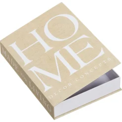 Kwantum Opbergboek Home 21x30x5 Cm