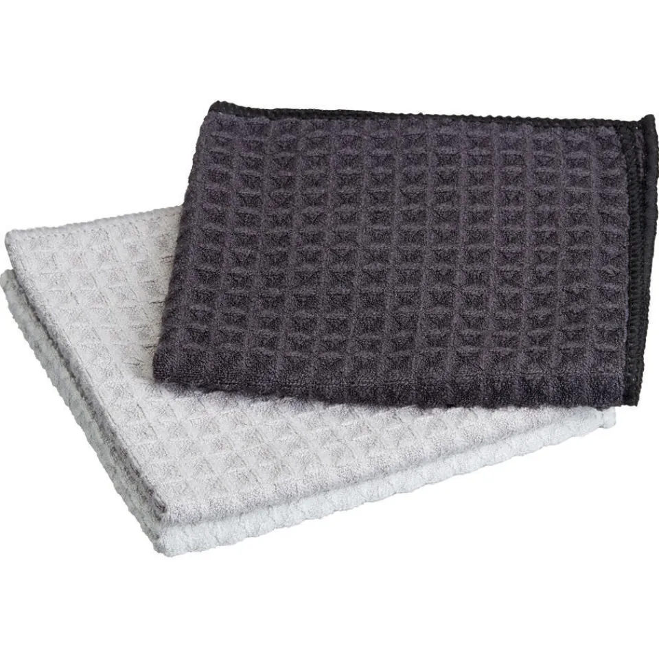 Kwantum Schoonmaakdoek /Grijs - 3 Stuks