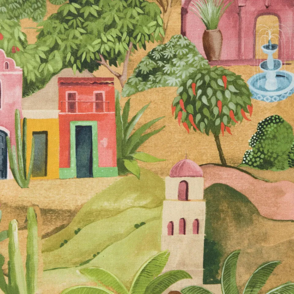 Kwantum Stof Iris Multicolor