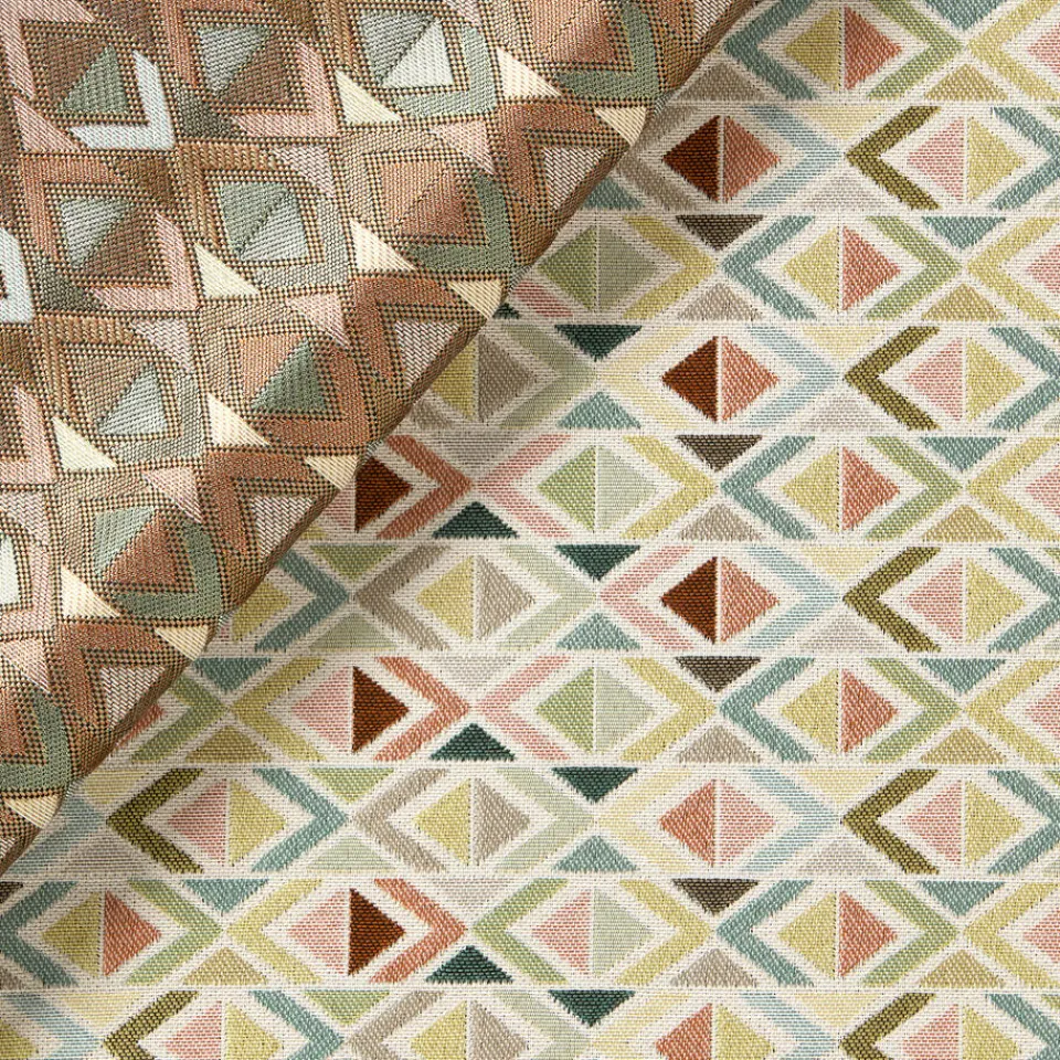 Kwantum Stof Kris Multicolor