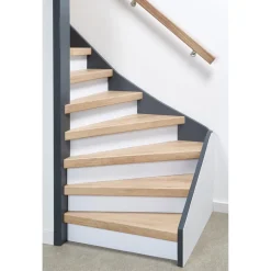 Kwantum Stootbord Callery Naturel Eiken 2st - 136 Cm