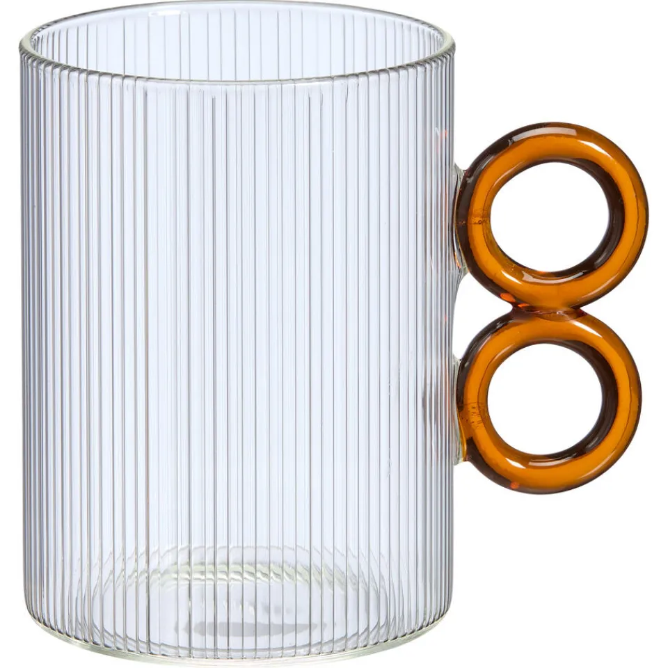 Kwantum Theeglas Rings Transparant/ - 480 Ml