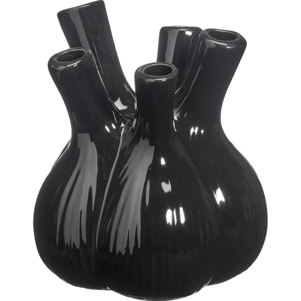 Kwantum Vaas Tulp Zwart 17x20 Cm