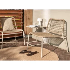 Kwantum Vloerkleed Solis Naturel - Ø 100 Cm