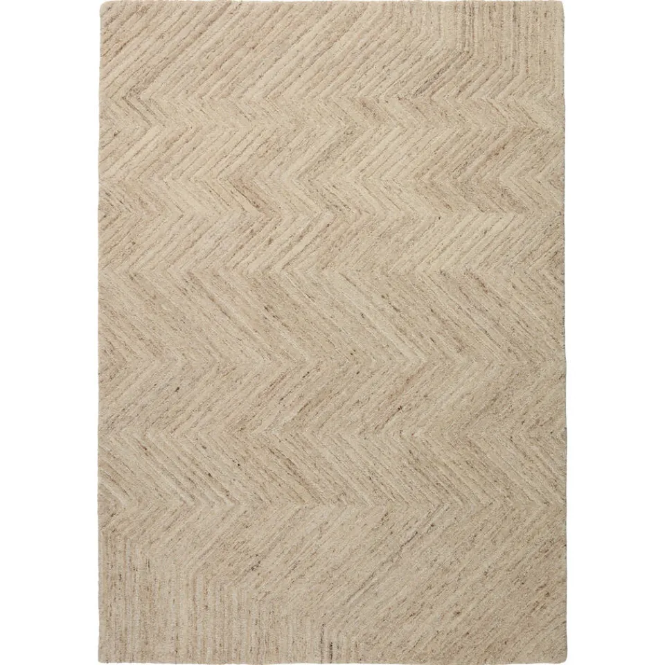 Kwantum Vloerkleed Zigzag Zand 190x280 Cm