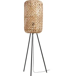 Kwantum Vloerlamp Aphrodite Zwart Naturel