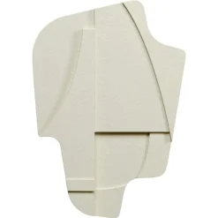 Kwantum Wanddecoratie Napels Zand 40 Cm