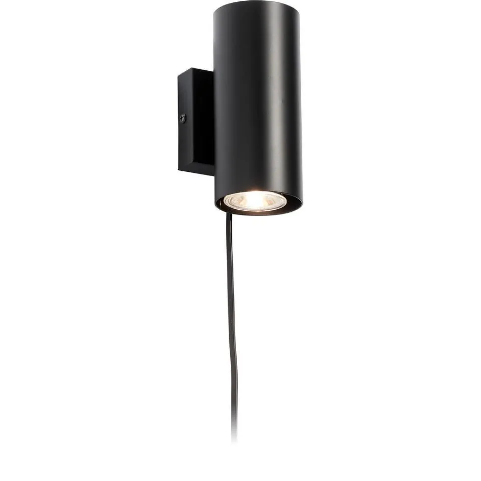 Kwantum Wandlamp Alpan Zwart